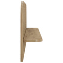 vidaXL Falpolc 2 db Kézműves Tölgy 102 x 13.5 x 37.5 cm Szerelt Fa