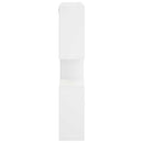vidaXL Falpolc Fehér 99,5 x 17 x 91 cm Szerelt Fa