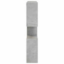 vidaXL Falpolc Betonszürke 99,5 x 17 x 91 cm Szerelt Fa