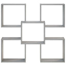 vidaXL Falpolc Szürke Sonoma 99,5 x 17 x 91 cm Szerelt Fa