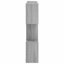 vidaXL Falpolc Szürke Sonoma 103 x 17 x 80 cm Szerelt Fa