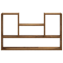 vidaXL Falpolc Antik Fa 100 x 17 x 60 cm Szerelt Fa