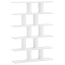 vidaXL Falpolc Fehér 70 x 17 x 101 cm Szerelt Fa