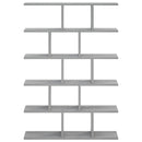 vidaXL Falpolc Szürke Sonoma 70 x 17 x 101 cm Szerelt Fa