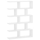 vidaXL Falpolc Fehér 70 x 17 x 101 cm Szerelt Fa