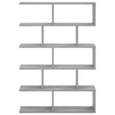 vidaXL Falpolc Szürke Sonoma 70 x 17 x 101 cm Szerelt Fa