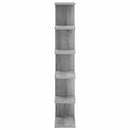 vidaXL Falpolc Szürke Sonoma 70 x 17 x 101 cm Szerelt Fa