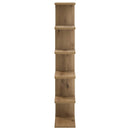 vidaXL Falpolc Kézműves Tölgy 70 x 17 x 101 cm Szerelt Fa