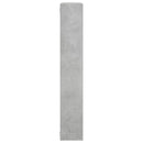 vidaXL Falpolc Betonszürke 103 x 17 x 102 cm Szerelt Fa