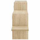 vidaXL Falpolc Sonoma Tölgy 95 x 17 x 37 cm Szerelt Fa