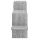 vidaXL Falpolc Szürke Sonoma 95 x 17 x 37 cm Szerelt Fa