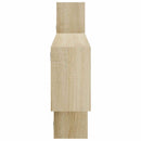 vidaXL Falpolc Sonoma Tölgy 168.5 x 17 x 68 cm Szerelt Fa