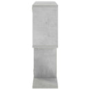 vidaXL Falpolc Betonszürke 72 x 17 x 55.5 cm Szerelt Fa