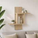 vidaXL Falpolc Sonoma Tölgy 59 x 17 x 63 cm Szerelt Fa