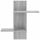 vidaXL Falpolc Szürke Sonoma 59 x 17 x 63 cm Szerelt Fa