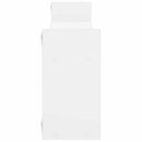 vidaXL Falpolc Fehér 90 x 17 x 32 cm Szerelt Fa