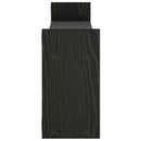 vidaXL Falpolc Fekete Tölgy 90 x 17 x 32 cm Szerelt Fa