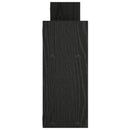 vidaXL Falpolc Fekete Tölgy 97.5 x 17 x 40 cm Szerelt Fa