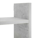 vidaXL Falpolc Betonszürke 97.5 x 17 x 40 cm Szerelt Fa
