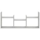 vidaXL Falpolc Betonszürke 97.5 x 17 x 40 cm Szerelt Fa