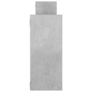 vidaXL Falpolc Betonszürke 97.5 x 17 x 40 cm Szerelt Fa