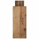 vidaXL Falpolc Antik Fa 97.5 x 17 x 40 cm Szerelt Fa