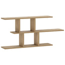 vidaXL Falpolc Kézműves Tölgy 100 x 17 x 45,5 cm Szerelt Fa