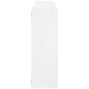 vidaXL Falpolc Fehér 102 x 17 x 50 cm Szerelt Fa