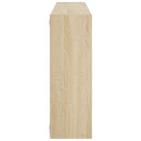 vidaXL Falpolc Sonoma Tölgy 102 x 17 x 50 cm Szerelt Fa