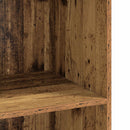 vidaXL Magasfiú Antik Fa 70 x 41 x 124 cm Szerelt Fa