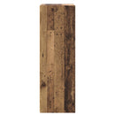 vidaXL Magasfiú Antik Fa 70 x 41 x 124 cm Szerelt Fa