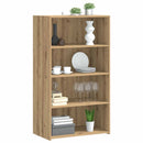 vidaXL Magasfiú Kézműves Tölgy 70 x 41 x 124 cm Szerelt Fa