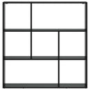 vidaXL Könyvespolc 102 x 29 x 103,5 cm Szerelt Fa Fekete Tölgy