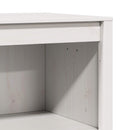 vidaXL Kültéri konyhaszekrény MEPPEL 2 pcs Fehér 212 x 55 x 92 cm