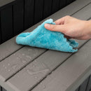 vidaXL Hot Tub lépcső tárolóval 2 lépésben Barna és Szürke PP