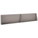 vidaXL Támfal 2 db 100 x 12 x 30 cm Időjárásálló Acél Rozsdás