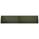 vidaXL Támfal 2 db 100 x 12 x 40 cm Acél Olajzöld