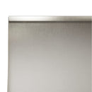 vidaXL Támfal 2 db 100 x 12 x 40 cm Rozsdamentes Acél Ezüst