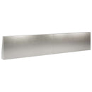 vidaXL Támfal 2 db 100 x 12 x 40 cm Rozsdamentes Acél Ezüst