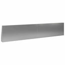 vidaXL Támfal 2 db 100 x 12 x 50 cm Horganyzott Acél Ezüst