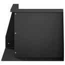 vidaXL Támfal 2 db 50 x 50 x 40 cm Acél Fekete