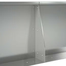 vidaXL Támfal 2 db 50 x 50 x 50 cm Horganyzott Acél Ezüst