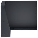 vidaXL Támfal 50 x 50 x 30 cm Acél Antracitszürke