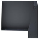 vidaXL Támfal 2 db 50 x 50 x 30 cm Acél Antracitszürke