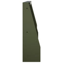 vidaXL Támfal 2 db 40 x 12 x 30 cm Acél Olajzöld