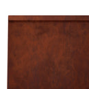 vidaXL Támfal 2 db 40 x 12 x 30 cm Időjárásálló Acél Rozsdás