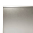 vidaXL Támfal 2 db 40 x 12 x 40 cm Rozsdamentes Acél Ezüst