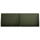 vidaXL Támfal 2 db 60 x 12 x 40 cm Acél Olajzöld