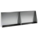 vidaXL Támfal 2 db 60 x 12 x 40 cm Horganyzott Acél Ezüst