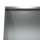 vidaXL Támfal 2 db 80 x 12 x 50 cm Horganyzott Acél Ezüst